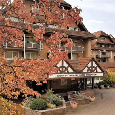 Ansicht von Göbel's Hotel Rodenberg – Hier findet vom 17.–19.10.2025 das DEBRA Deutschland-Jahrestreffen statt.